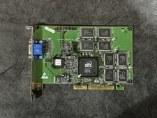 Vintage Compaq 3DFX Voodoo3 1000 16mb VGA AGP Graphics Card - Working