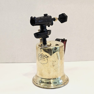 Vintage "Clayton & Lambert Brass Blow Torch, made in the USA.