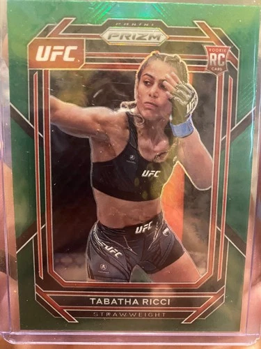 2023 Panini Prizm UFC - Tabatha Ricci #108 Green Prizm (RC)