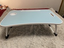 Laptop Bed Desk, Foldable Lap Table, Portable Study Table, Laptop Stand with ...