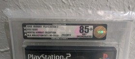 Mortal Kombat Deception PS2 Graded VGA 85+ NM+ CIB Uncirculated