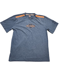 Harley Davidson Shirt M Men Motorcycle Biker Embroidered Spell Out Double Sided