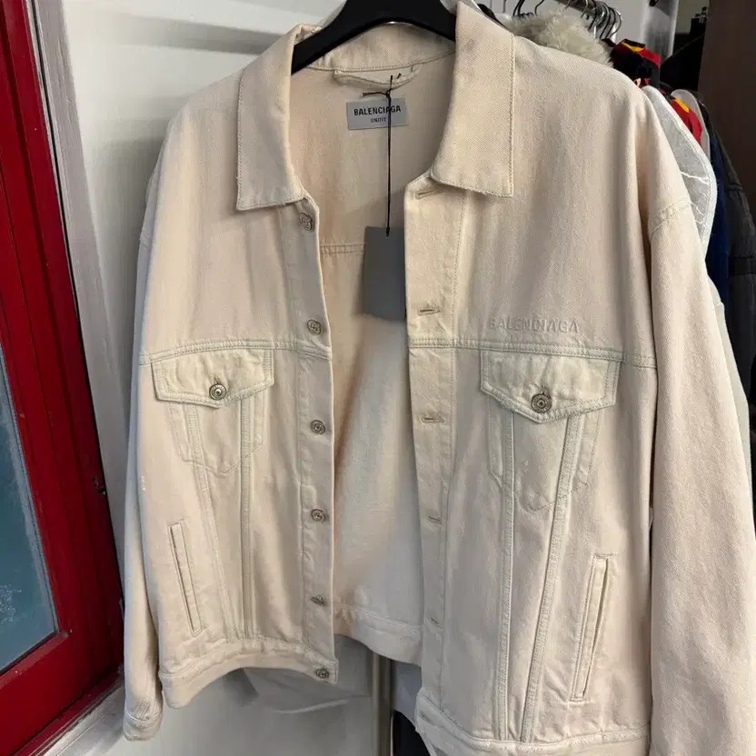 Balenciaga Oversized Trucker Unisex Jacket