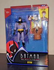 McFARLANE Batman The Animated Series Batman & CLOCK KING w baf TORSO new MIB
