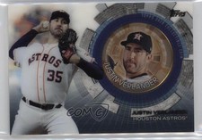 2020 Topps Update Topps Baseball Coins Justin Verlander #TBC-JV g4d