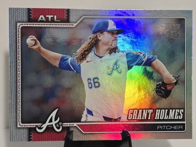 2026 Topps Series 1 Grant Holmes Rainbow Foil #182 Atlanta Braves