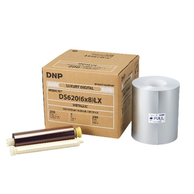 DNP DS620 Metallic 6x8 200 images