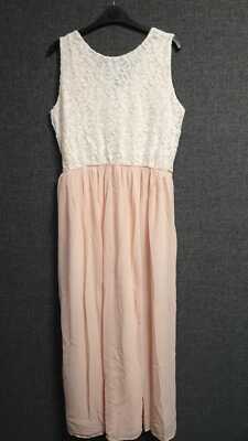 Club L Plus Maxi Dress With Lace Top UK 20 RRP £60 LN100 YY 16