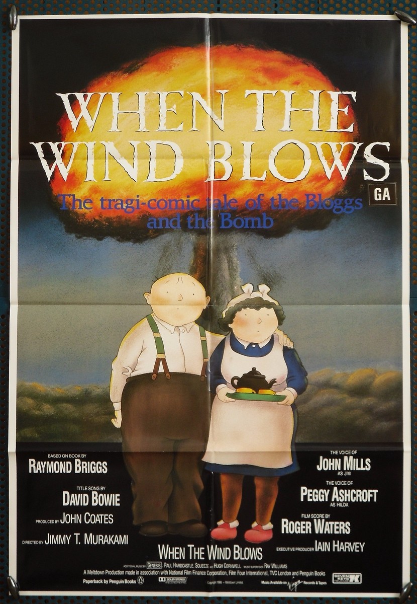 When the Wind Blows - original 1sh poster (UNUSED) | eBay