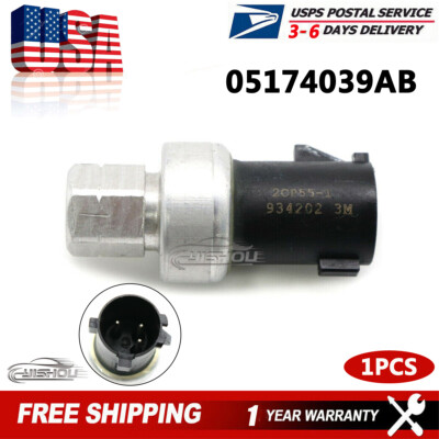 A/C Pressure Transducer Switch For Chrysler 300 Dodge Jeep Vehicles 05174039AB