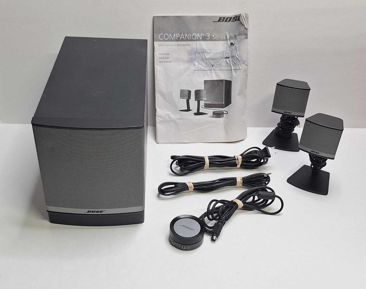 Bose Companion 3 Series II Multimedia Speaker System