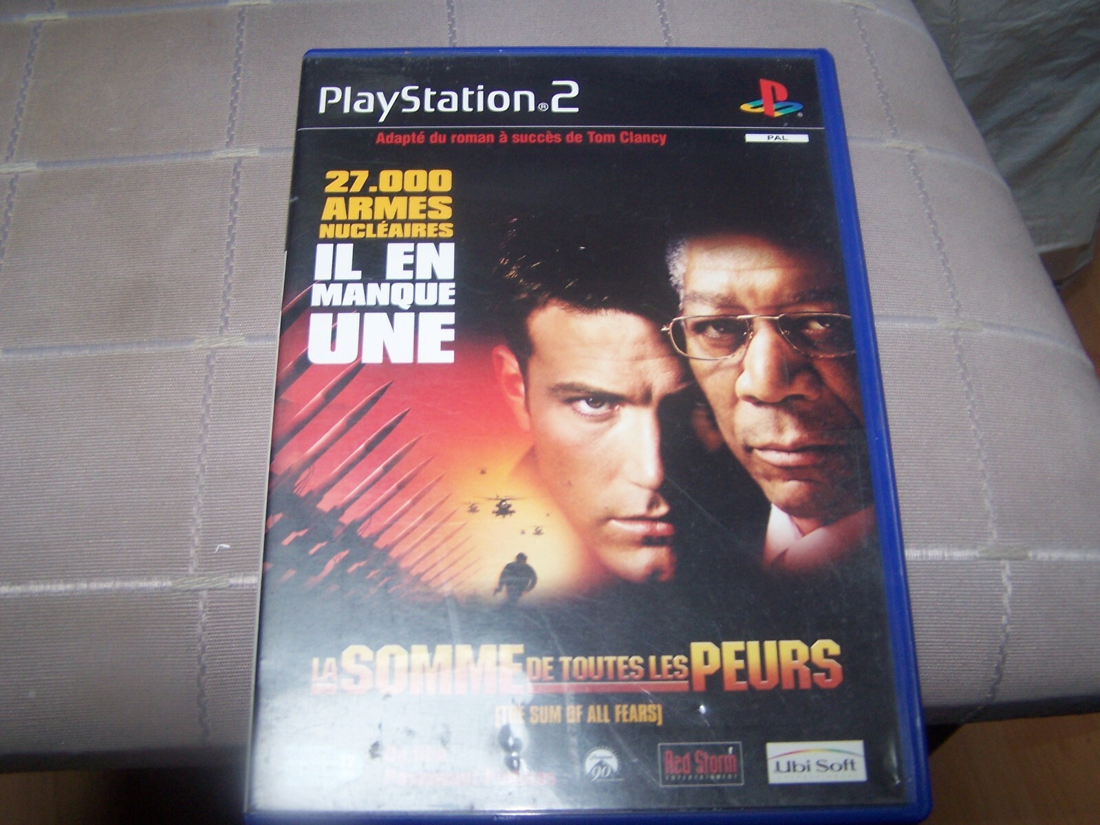 LA SOMME DE TOUTES LES PEURS -  PS2 - VF - BOITE CD  LIVRET