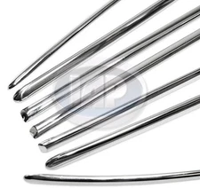 STAINLESS STEEL BODY MOLDING TRIM KIT VOLKSWAGEN T1 BUG BEETLE 1968-1972