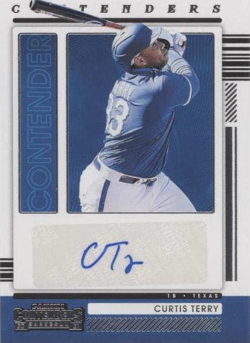 2021 Panini Contenders - Curtis Terry #CA-CT - 1 of 1