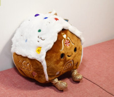 FAO Schwarz 10" Glow Brights Plush LED with Sound Gingerbread House