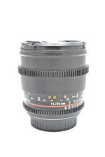 Rokinon 85mm T1.5 AS IF UMC CINE Lens Canon EF mount