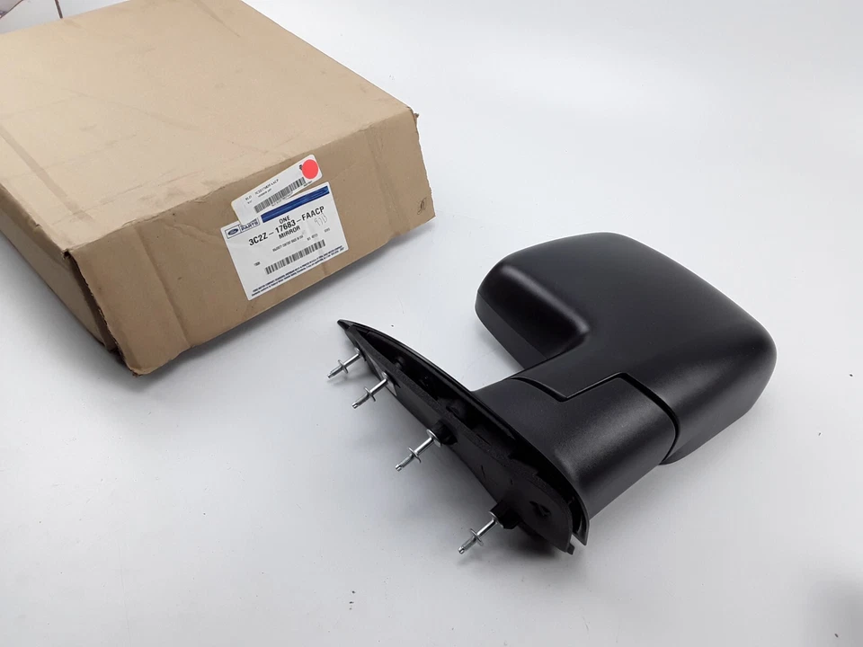 OEM NEW 2005-2014 Ford Econoline Manual LEFT Mirror Dual Glass Driver's Side LH - Image 2 of 4