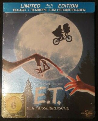 E.T. - Der Außerirdische - Steelbook - Blu-ray - Neu/Ovp - Drew Barrymore  