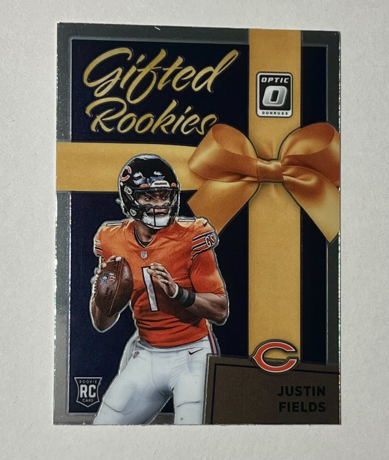 2021 Panini Donruss Optic Justin Fields Gifted Rookies #GR-4 Chicago Bears