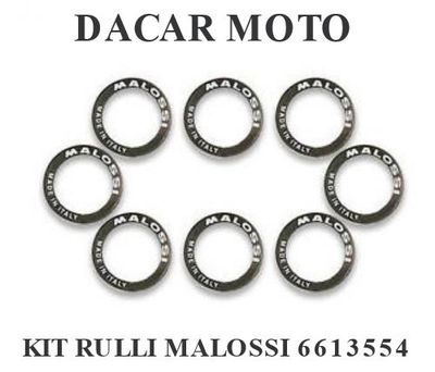 6611095.V0 KIT 6 RULLI MALOSSI 20X17 GR.16