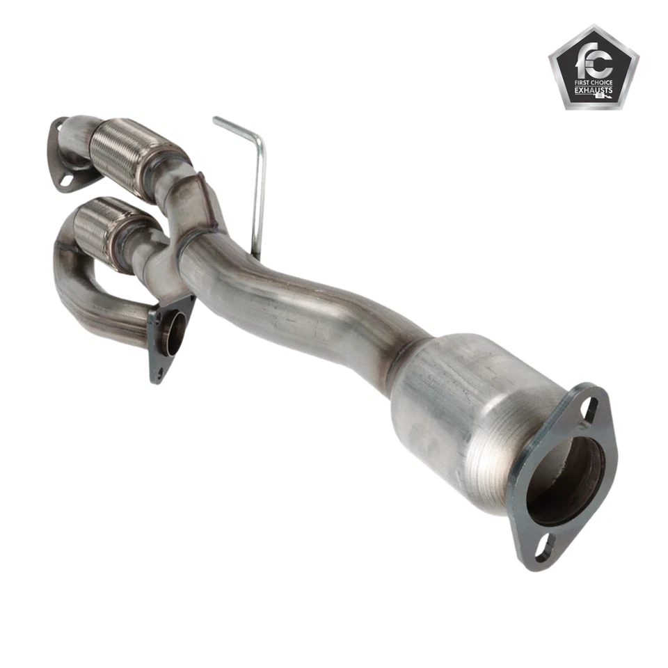 Catalytic Converter with Flex Y-Pipe For 2015- 2018 2019 Nissan Maxima 3.5L Rear - Изображение 3 из 4