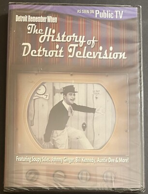 Detroit Remember When-The History Of Detroit Television-DVD-New & Sealed 