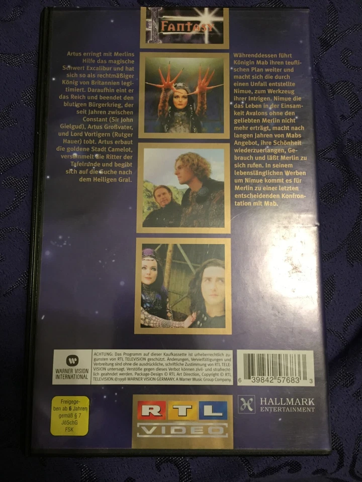VHS -Merlin  Teil 2 - Bild 2 von 2