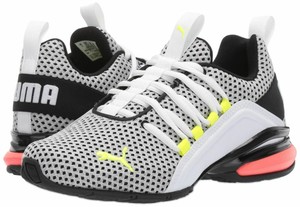 puma men grey running shoes