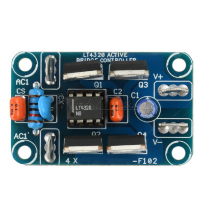 AC 7-40V Ideal Diode Rectifier Bridge Module LT4320 Class A power Amplifier