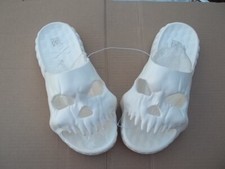 Men's Fashion Skull Design Slides - Open Toe, Non-Slip EVA Sole, Stylish Indoor/