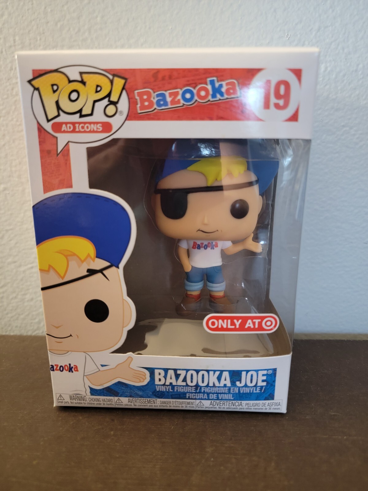Funko Pop! Ad Icons - Bazooka Vinyl Figure - Bazooka Joe Target Exclusive #19