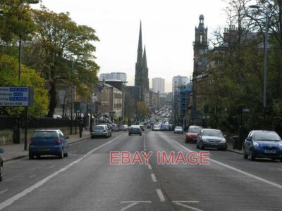 FOTO TOLLE WESTERNSTRASSE (A82) BLICK ENTLANG DER FAST GERADEN GROSSEN WESTERN