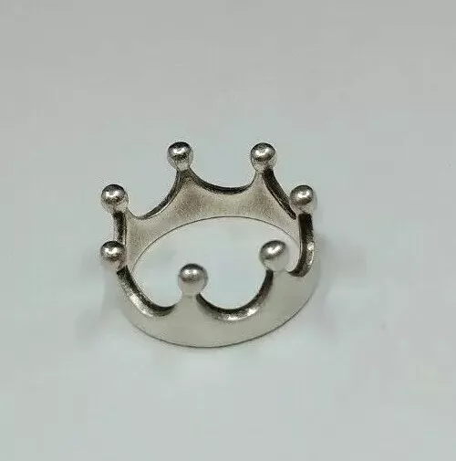 James Avery Sterling Silver Princess Crown Ring in Size 5.5 eBay