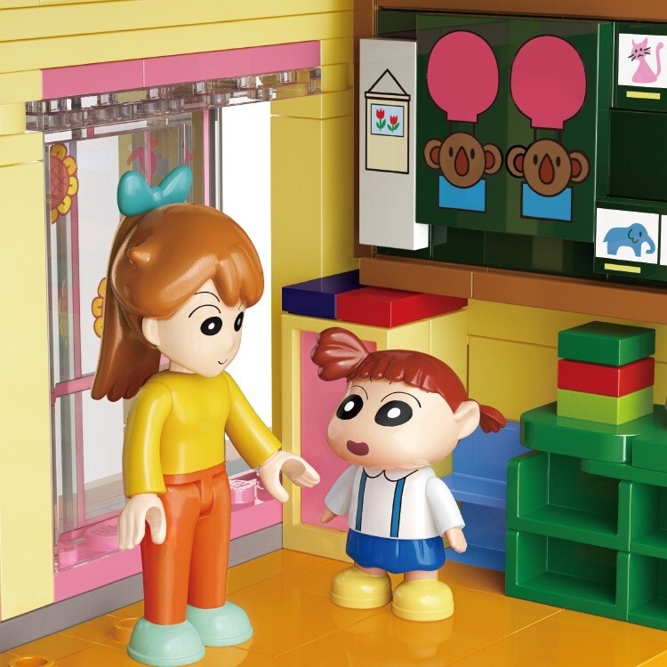 ままこしゃん キャラグッズ80 Keeppley Building Blocks #K20611 - Crayon Shinchan Futaba