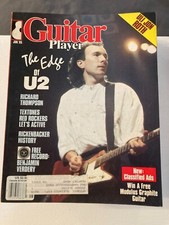 Guitar Player Magazine June 1985 U2 The Edge Rickenbacker History Uli Jon Roth