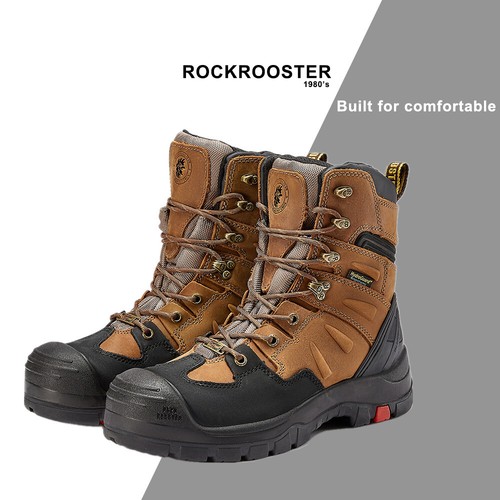 mens work boots ebay