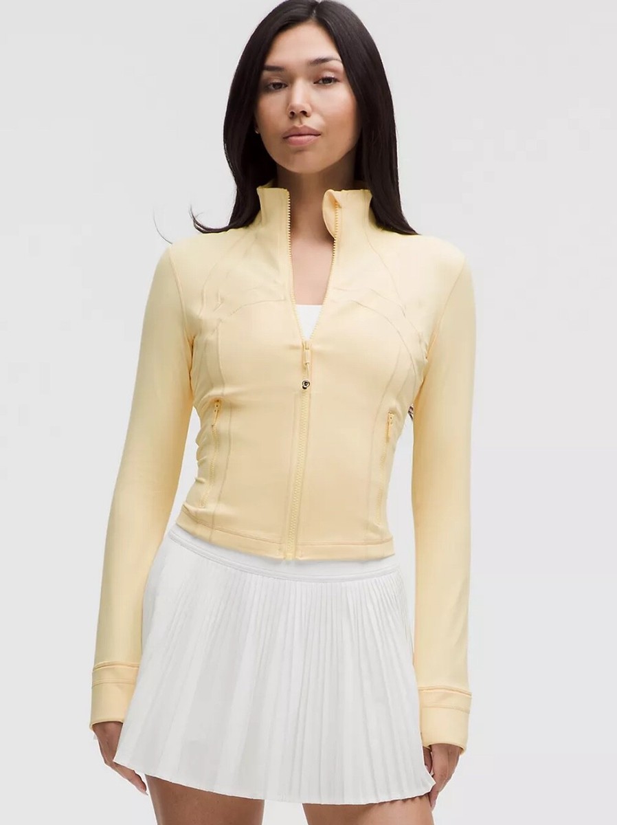 LULULEMON DEFINE CROPPED JACKET~BUTTER CREAM ~0-2-4-6-8-10