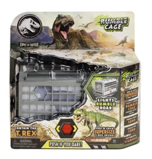 Jurassic World Captivz Epic Battles T-Rex Rumble Cage with Lights and Sounds NEW