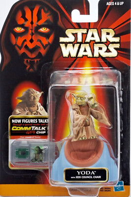 YODA JEDI COUNCIL STAR WARS EPISODE I THE PHANTOM MENACE COLLECTION 1999 HASBRO