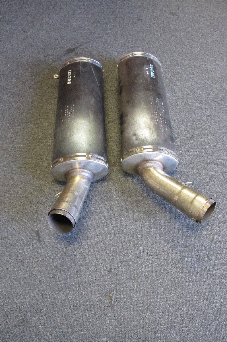 Ducati 1098 Muffler Set ZDM-A53 for sale online | eBay