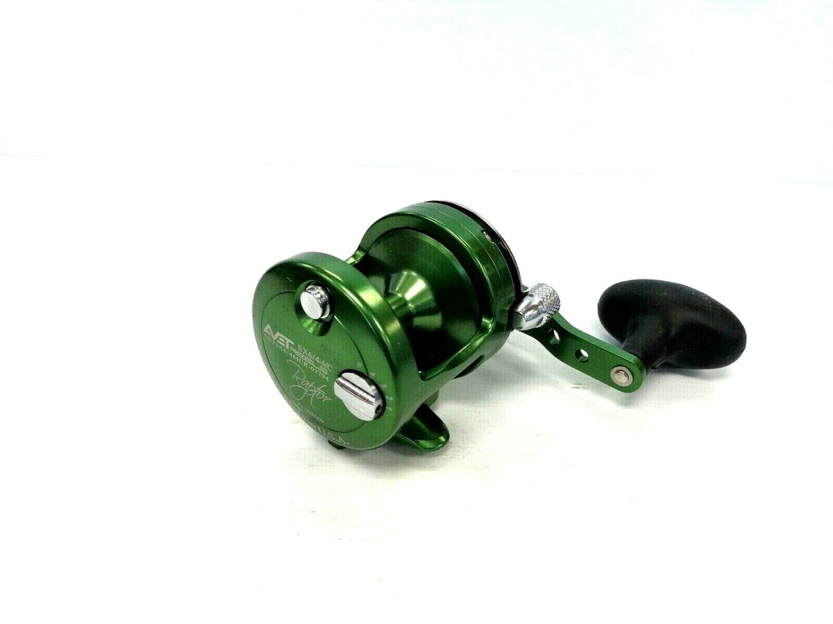 Avet RAPTOR SX6/4 MC 2-Speed Lever Drag Casting Reel MC Cast GREEN