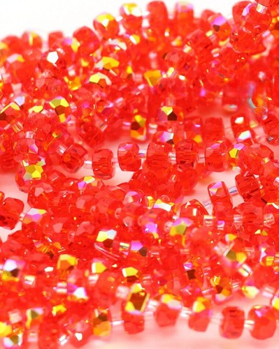 Handmade jewelry with 8mm wheel crystal loose bead through-hole cut surface - Picture 15 of 67