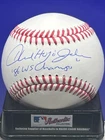 HOWARD JOHNSON  NEW YORK METS  1986 WS CHAMPS  SIGNED OML BASEBALL