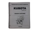 Kubota 70000-02520 OP & PARTS MANU
