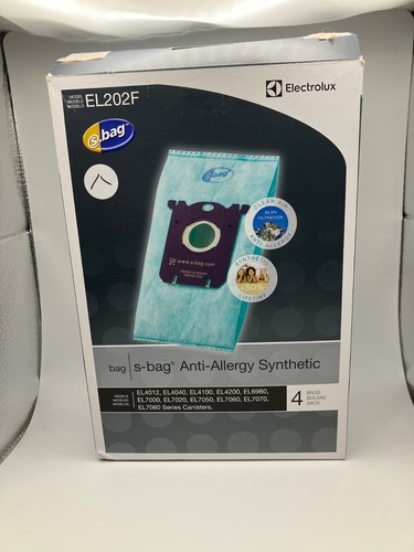 Open Box Electrolux S-Bag Pet and Anti-Allergy Synthetic Vacuum Filters EL202F