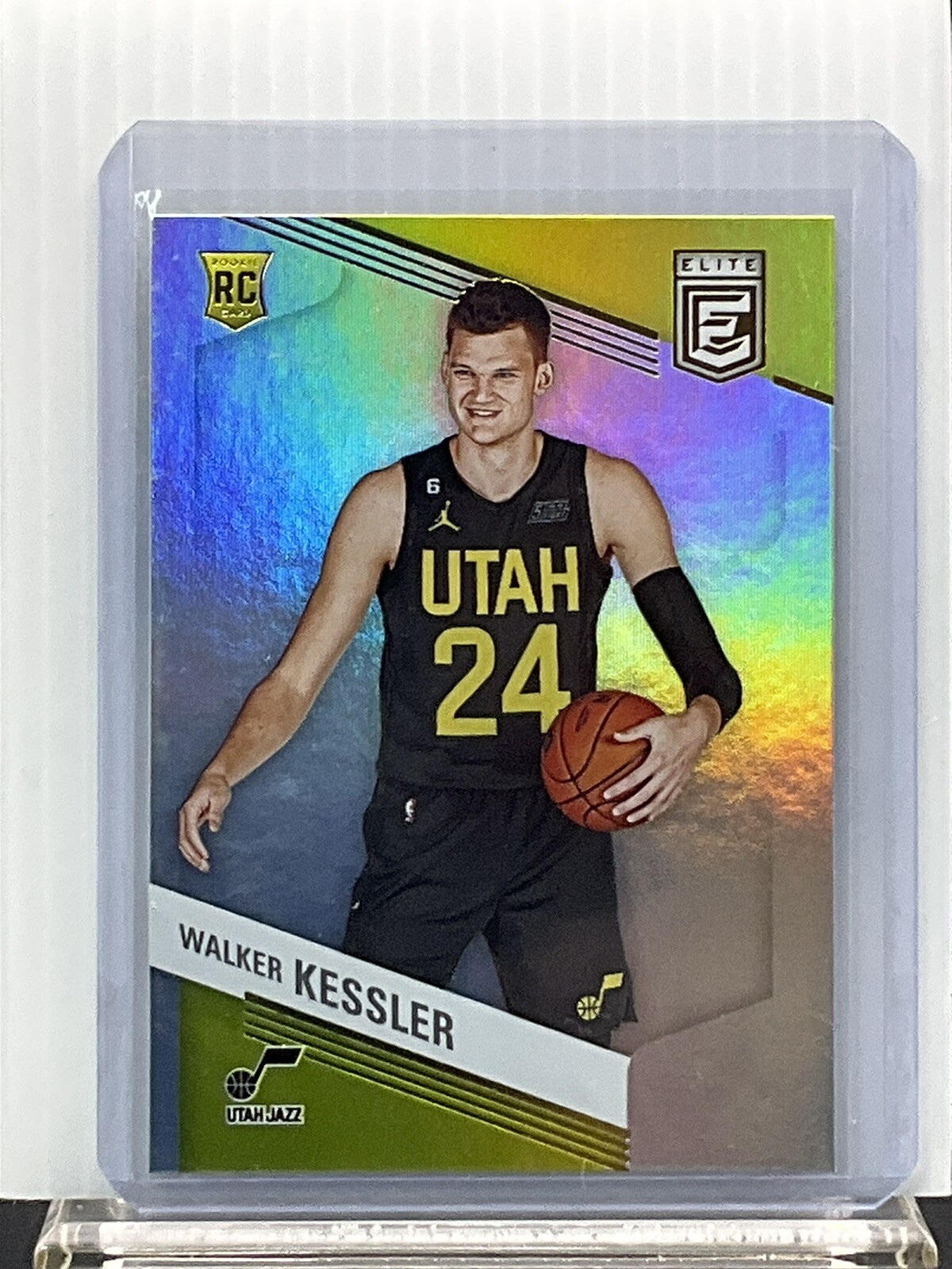 2022-23 Donruss Elite Walker Kessler Rookie SP #216 Utah Jazz RC