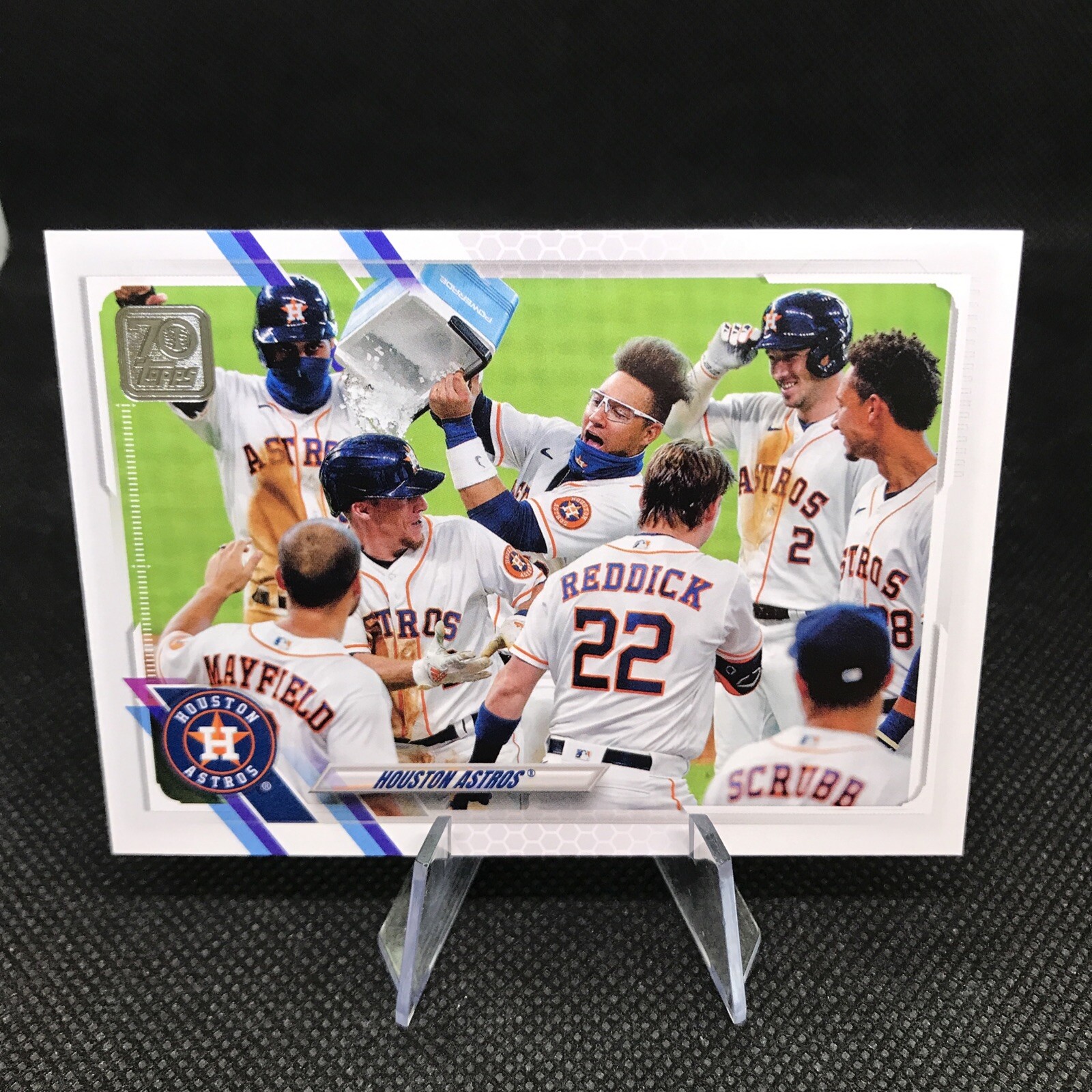 Houston Astros 2021 Topps Series 2 Team Card #545 Houston Astros
