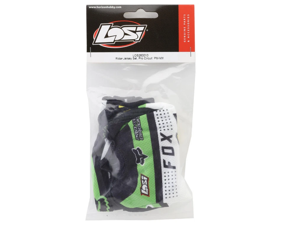 Losi Promoto-MX Rider Jersey Set (Pro Circuit) [LOS260010] - Image 3 of 3