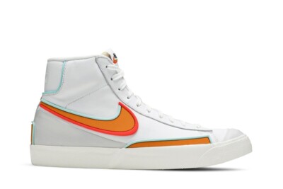 Size 10 - Nike Blazer '77 Infinite Mid White Kumquat