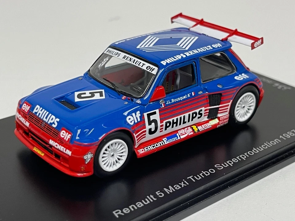 Renault 5 Maxi Turbo No.5 Superproduction 1987 (jean-louis Bousquet) 1 43 Spark